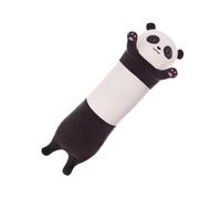 Veemoon Poupée Panda Longue 70 Cm en Peluche Douce, Oreiller de Poupée Cylindrique pour Garçon et Filles, Panda Adorable Chambre et Salon, Peluche Confortable et Décorative