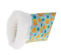 Veemoon pour Hamster et Cochon d'Inde Pochette de Couchage en Coton Chaud Lit Confortable pour Petits Animaux Paquet de Couchage Étanche pour Hiver 1 Pièce
