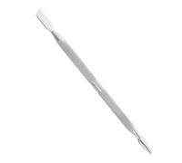 Veemoon Poussoir Cuticules Double Embout Acier Inoxydable Outil Manucure Pédicure pour Enlever Colle et Modeler Cuticules Accessoire Nail Art Pratique