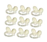 Veemoon Présentoir à Ongles Anneaux d'Entraînement 50Pcs Support pour Nail Art Pratique pour et Débutants pour et Pratique
