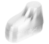 Veemoon Présentoirs à Chaussures pour Bébés 50 Pcs Transparents en PVC 8 CM Modèles de Pieds d'Garçon et Filles pour Chaussettes et Chaussures Supports Pratiques pour Magasin et Usage