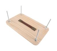 Veemoon Presse à Livres en Bois 32,9 X 19,9 Cm - Presse à Vis pour Reliure Manuelle - Outil Compact pour Pressage Papier et Restauration de Livres - Fournitures de Reliure pour Bricolage