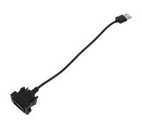 Veemoon Prolongateur USB 12V Voiture Adaptateur Mâle Femelle Compatible Corolla Design Minimaliste Recharge Fiable pour Usage Automobile