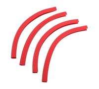 Veemoon Protection de Nez Talon pour Snowboard et Skateboard, 4pcs en Plastique Abs Haute Élasticité, Absorption des Chocs, Montage Facile pour Urban Skating et Snowboarding