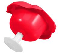 Veemoon Protection Doigts en Plastique Alimentaire Rouge Protège-Doigts pour Râpe Manuelle Support de Sécurité pour Trancheuse à Légumes Outil Cuisine Polyvalent pour Découpe des