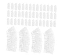 Veemoon Protège-oreilles Jetables Étanches en Plastique Blanc Lot de 1000 Pièces Espaces Partagés Confortables et Adaptés à Différents Types de Peau