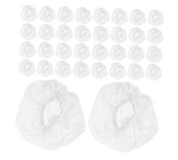 Veemoon Protège-oreilles Jetables Imperméables 1000 Pcs, Capuchons D'oreille Transparents en Plastique, Protection Auditive Étanche, Coloration Capillaire, Natation et Soins Capillaires
