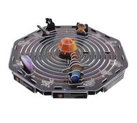 Veemoon Puzzle 3D Planètes en Papier pour Garçon et Filles Taille Standard Assemblez Puzzle Éducatif du Système Solaire Jeu Scientifique Ludique pour Apprentissage Scolaire Coffret 1 Set