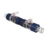 Veemoon Raccord à Double Languette à Dégagement Rapide pour Tuyau de Filtre Aquarium 20mm, Vanne de Régulation d'eau Silencieuse, Connecteur Étanche Compatible Pompe à Eau, Accessoire