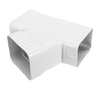 Veemoon Raccord de dérivation de drainage externe, séparateur de gouttière domestique, alliage d'aluminium, traitement d'oxydation de surface, pour de gouttière et drainage