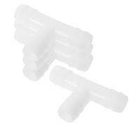 Veemoon Raccord de Tuyau de Vidange pour Climatiseur 4 Pièces en Plastique Blanc, Robuste et Anti-déformation, Adapté pour Tuyau de Drainage en Bureau ou École