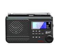 Veemoon Radio Portable Numérique Multi-Bande Batterie Rechargeable 800mah, Son Clair Amélioré et Double Canal, Prise Casque 3,5mm, pour Usage Quotidien Plusieurs Styles