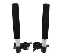 Veemoon Rallonge de Poignée pour Fauteuil Roulant 27,5 Cm, Paire de Poignées Allongées Réglables en Matériau Antidérapant, Accessoire Ergonomique pour Aidants et Usage Quotidien