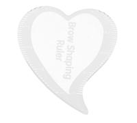 Veemoon Rapid Brow Sourcils Outil Professionnel pour Dessin Précis des Sourcils Pochoir Cœur, Accessoire Rapide et Pratique pour Maquillage et Stylisme