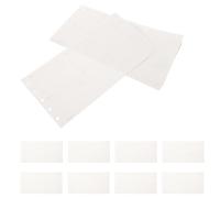 Veemoon Recharge pour Agenda Hebdomadaire M5 Pliable, 20 Feuilles Non Datées pour Classeur à 5 Anneaux, Papier Résistant à L'encre, Insert Mensuel Triple Volets Organisation Bureau