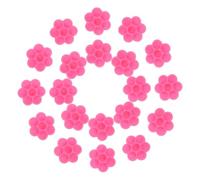 Veemoon Récipient de Colle Réutilisable pour Cils Rose en Plastique, Petit et Léger, Lot de 200 Pièces pour Maquillage à Domicile des Débutants