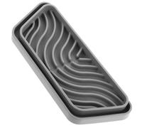 Veemoon Récupérateur d'eau en Silicone Gris pour Réfrigérateur Bac Récupérateur d'eau Anti-Fuites Tapis de Collecte d'eau Découpeable Accessoire Pratique pour Distributeur d'eau
