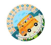 Veemoon Règle Éducative Portable pour Garçon Fille Chiffres Aide Pédagogique Addition et Soustraction Outil Pratique pour Apprentissage Mathématique