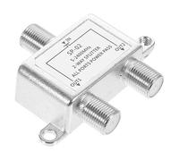 Veemoon Répartiteur Voies Mhz pour Signal Tv et Satellite Compatible Montage Vertical Horizontal sans Vis Division Numérique Pratique pour Amplificateur et Antenne Tv