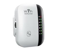 Veemoon Répéteur Wi-FI 300 Mbps Extendeur Signal sans Fil pour Maison et Bureau Compact Noir et Blanc Compatible Ac220