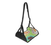 Veemoon Repose Pied Avion Réglable Hamac pour Voyage Accessoire de Confort sous Bureau Détente pour Bureau Extérieur et Avion Support Ajustable Portable Couleur Aléatoire