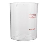 Veemoon Réservoir d'Eau Transparent ABS 600 Ml pour Vaporisateur Facial Électrique, Coupelle de Rechange Résistante à Haute Température, Compatible Usage Professionnel et Soins du Visage