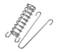 Veemoon Ressort Métallique de Tension pour Laisse de Chien 304 Inoxydable Amortisseur de Choc Taille Moyenne pour Promenade et Randonnée Chien de Grosse Taille