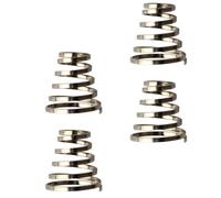 Veemoon Ressorts à Dégagement Rapide pour Vélo Vtt, 4 Pièces en Acier Inoxydable, Accessoires de Moyeu Robustes et Compatibles pour Fourche Avant et Arrière, Pièces de Rechange pour Roues