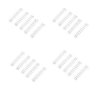 Veemoon Ressorts de Compression pour Stylos à Bille 40 Pièces 0,4 X 4 X 20 Mm Acier Inoxydable Petit Ressort de Tension Compatible Recharges Encre pour Stylos Usage Bureautique