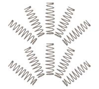 Veemoon Ressorts de Rechange pour Sécateur en Acier Inoxydable Lot de 10 Pièces Ressorts de Précision pour Taille-Haies et Cisailles de Jardin Accessoires Compatibles pour Entretien