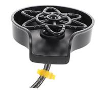 Veemoon Rince-verres Automatique pour Évier Cuisine, Lave-gobelets à Jet Multi-angles en Abs Résistant la Chaleur, Fonction Pressurisée, Usage Professionnel et Domestique, Kit