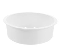 Veemoon Riz Facile Cuiseur Vapeur à la 3l Résistant Pp pour en Blanc Panier Traditionnelle Déformation à Ranger, Cuisson Chinoise