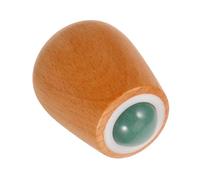 Veemoon Roller de Massage Visage Jade Naturel Outil de Compact et Résistant pour Massage Oculaire et Facial Améliore Absorption des Crèmes pour Détente Quotidienne