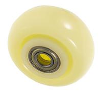 Veemoon Roue Industrielle Silencieuse en Nylon 3 Pouces, Roulettes à Roulement à Billes Résistantes à L'usure, Système Directionnel pour Chariot et Diable, Adaptée aux Environnements