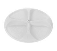 Veemoon roue pulsante support pour machine à laver plaque de lavage de laveuse pièces de lave-linge étagère de rangement pour machine à laver machine à laver les plaques Plastique blanche