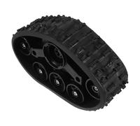 Veemoon Roues de Chenille de Char Soi-Même pour Camion Rc Accessoire de Remplacement Adapté aux Terrains Enneigés et Boueux