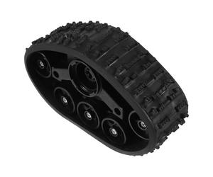 Veemoon Roues de Chenille de Char Soi-Même pour Camion Rc Accessoire de Remplacement Adapté aux Terrains Enneigés et Boueux