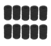 Veemoon Rouleaux D'éponge de Préfiltration Noir 10 Pièces pour Aquarium pour Pièger Particules et Débris Bassin Éponges Filtrantes Faciles à Utiliser