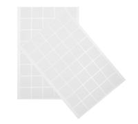 Veemoon Ruban Adhésif Double Face Amovible 80 Pcs Carrés 25x25x0,8 Mm sans Trace pour Panneaux Insonorisants, Décoration Murale, Bureau et Bricolage, Pastilles Autocollantes Multi-usages