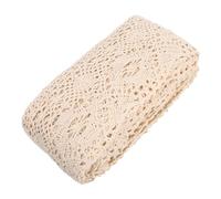 Veemoon Ruban Dentelle Coton Large Yards Bordure Dentelle Souple pour Couture DIY Décoration Mariage Embroidery