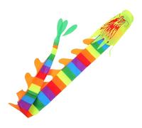 Veemoon Ruban Dragon Chinois Coloré Léger et Portable pour Danse Festival et Spectacle Accessoire de Performance Artistique Polyvalent pour Activités Extérieures et Fitness