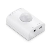 Veemoon Ruban Lumineux LED à Capteur Intelligent 3000k Télécommande, Faible Consommation, Batterie Rechargeable USB pour Chambre et Armoire Décorative
