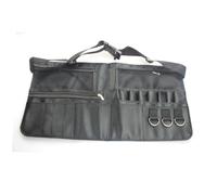 Veemoon Sac Ceinture Maquillage Portable Réglable avec Multiples Poches Trousse pour Pinceaux Cosmétiques Organisateur Photo pour Artistes Noir