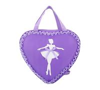 Veemoon Sac Danse Fille Classique Sac à Dos Ballerine Petite Portable Ajustable Fermeture Éclair