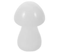 Veemoon Sculpture Champignon en Cristal Naturel Blanc Mini Figurine Décorative pour Contemplation et Pleine Conscience Objet Décoratif Polyvalent pour Jardin Terrarium et Collection