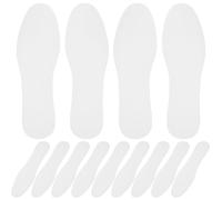Veemoon Semelles Intérieures Fines en Papier Pulpe Blanc 39 Taille, 20 Paires, Respirantes et Absorbantes pour Chaussures de Sport, Randonnée, Homme et Femme, Confort au Quotidien