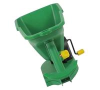 Veemoon Semoir à Manivelle Portable Épandeur Semences Réglable Léger pour Jardin Pelouse et Fertilisation Agricole