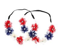 Veemoon Serrage-tête Patriotique 2pcs Élastique Pour Garçon Et Filles Et Adultes Accessoires 4 Juillet Décorations De Fête Confortable à Porter