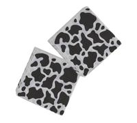 Veemoon Serviettes de Fête Décoratives à Imprimé Vache 80 Feuilles en Papier Absorbant Fournitures de Table pour Anniversaire et Repas D’Garçon et Filles Motif Coloré pour Fêtes et