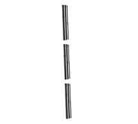 Veemoon Set De 3 Rallonges De Ceinture pour Sac Banane Noir avec Boucle Réglable - Extensions Universelles pour Un Ajustement Parfait